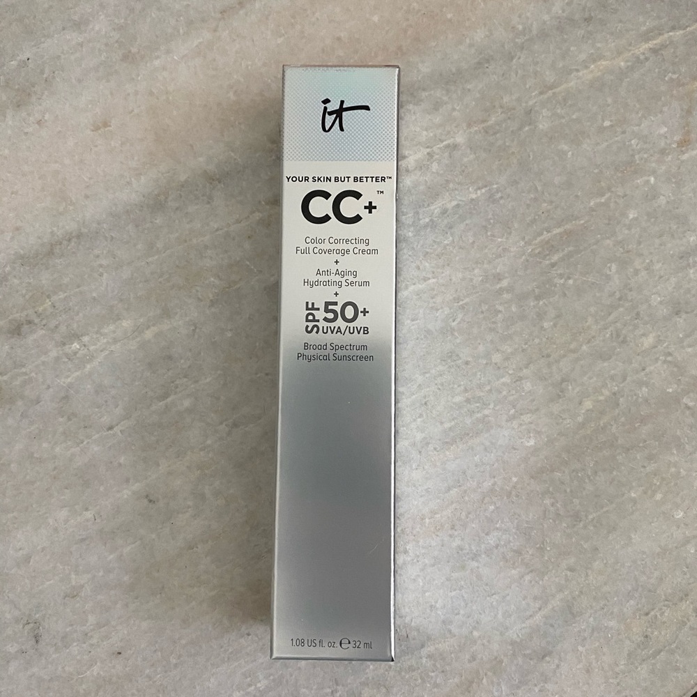 Unopened IT Cosmetics CC Cream SPF 50 LT Medium